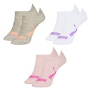 Meia Sapatilha Puma Invisível - 3 Pares - Infantil - Foto 1