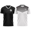 Kit 2 Camisas do Santos Immersive + Ponto Braziline Masculina - Foto 1