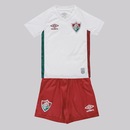 Kit Uniforme do Fluminense Umbro II 2025 Infantil - Foto 1