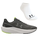 Kit Tênis Masculino Under Armour Charged Wing 2 + Meia - Foto 1