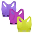 Top Puma Nadador sem Costura - 3 Unidades - Feminino - Foto 2