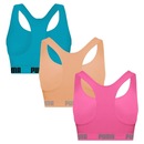 Top Puma Nadador sem Costura - 3 Unidades - Feminino - Foto 2