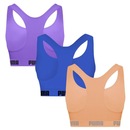 Top Puma Nadador sem Costura - 3 Unidades - Feminino - Foto 2