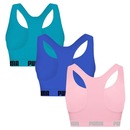 Top Puma Nadador sem Costura - 3 Unidades - Feminino - Foto 2