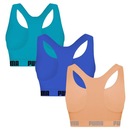 Top Puma Nadador sem Costura - 3 Unidades - Feminino - Foto 2