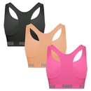 Top Puma Nadador sem Costura - 3 Unidades - Feminino - Foto 2