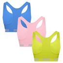 Top Puma Nadador sem Costura - 3 Unidades - Feminino - Foto 2