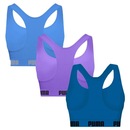 Top Puma Nadador sem Costura - 3 Unidades - Feminino - Foto 2