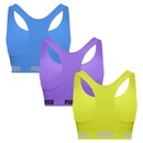 Top Puma Nadador sem Costura - 3 Unidades - Feminino - Foto 2