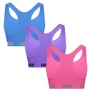 Top Puma Nadador sem Costura - 3 Unidades - Feminino - Foto 2