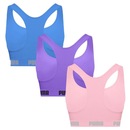 Top Puma Nadador sem Costura - 3 Unidades - Feminino - Foto 2