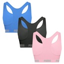 Top Puma Nadador sem Costura - 3 Unidades - Feminino - Foto 2