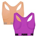 Top Puma Nadador sem Costura - 2 Unidades - Feminino - Foto 2