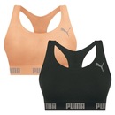 Top Puma Nadador sem Costura - 2 Unidades - Feminino - Foto 1