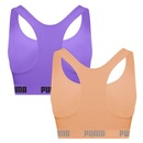 Top Puma Nadador sem Costura - 2 Unidades - Feminino - Foto 2