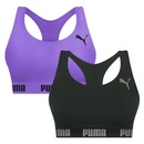 Top Puma Nadador sem Costura - 2 Unidades - Feminino - Foto 1