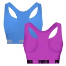 Top Puma Nadador sem Costura - 2 Unidades - Feminino - Foto 2