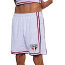 Bermuda do São Paulo Surf Center Elástico Oficial Escudo Masculina - Foto 6