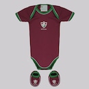 Kit Body do Fluminense + 1 par de Panturas Torcida Baby infantil - Foto 1