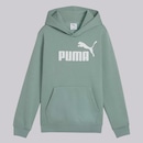 Blusão de Moletom Infantil Puma ESS NO. 1 Logo com Capuz - Foto 1