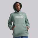 Blusão de Moletom Infantil Puma ESS NO. 1 Logo com Capuz - Foto 3