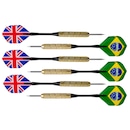 Jogo de Dardos Dupla Face Oficial 18 Polegadas Vollo - Foto 7