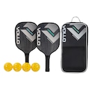 Kit 2 Raquetes Pickleball Lazer + 4 Bolas + Bolsa Vollo - Foto 1