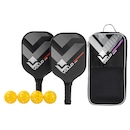 Kit 2 Raquetes de Pickleball Performance + 4 Bolas + Bolsa Vollo - Foto 1