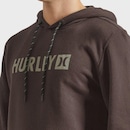 Blusão de Moletom Hurley Square Masculino - Foto 3
