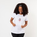 Camiseta do Corinthians Oficial Timão Baby Look Surf Center Feminina - Foto 5
