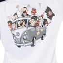 Camiseta do Corinthians Oficial Timão Baby Look Surf Center Feminina - Foto 6