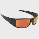 Óculos de Sol Oakley Heliostat Polished Black Prizm Masculino - Foto 4