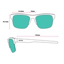 Óculos De Sol Goodr That New Asphalt Smell - Foto 6