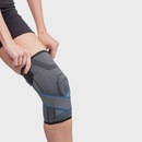 Joelheira Compressão Vollo Articulada Relieve Almofadas em Gel - Foto 3