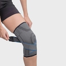 Joelheira Compressão Vollo Articulada Relieve Almofadas em Gel - Foto 4