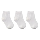 Meia Cano Médio Lupo - 3 Pares - Infantil - Foto 1