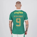 Camisa do Palmeiras I 24/25 Puma Jogador 9 Vitor Roque Masculina - Foto 1