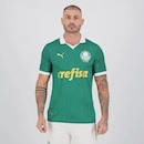 Camisa do Palmeiras I 24/25 Puma Jogador 9 Vitor Roque Masculina - Foto 2