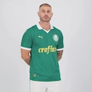 Camisa do Palmeiras I 24/25 Puma Jogador 9 Vitor Roque Masculina - Foto 3