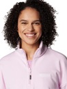 Blusão de Moletom Feminino Canyon Quarter Zip sem Capuz - Foto 5