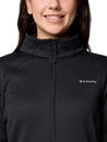 Jaqueta Feminina Columbia Fleece Hike Tech sem Capuz - Foto 4