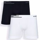 Kit Masculino Cueca Boxer Lupo Microfibra sem Costura - 2 Unidades - Foto 1