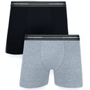Cueca Boxer Lupo com Elastano - 2 Unidades - Masculina - Foto 1
