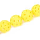 Bola de Pickleball Amarela De 40 Buracos - Kit com 4 bolas - Foto 2