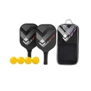Kit Pickleball Performance 2 Raquetes + 4 Bolas + Bolsa Vollo - Foto 1