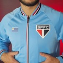 Jaqueta do São Paulo Uruguaios Celeste Lotus Masculina - Foto 5