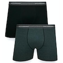 Kit Cueca Boxer Lupo Com Elastano 2 Peças - Foto 1