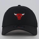 Boné Adulto New Era NBA Chicago Bulls Basic 940 Aba Curva - Foto 2
