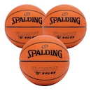 Kit 3 Bolas de Basquete Spalding Varsity Tf-150 - Foto 1