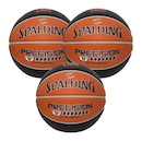 Kit 3 Bolas de Basquete Spalding Tf 1000 Precision FIBA - Foto 1